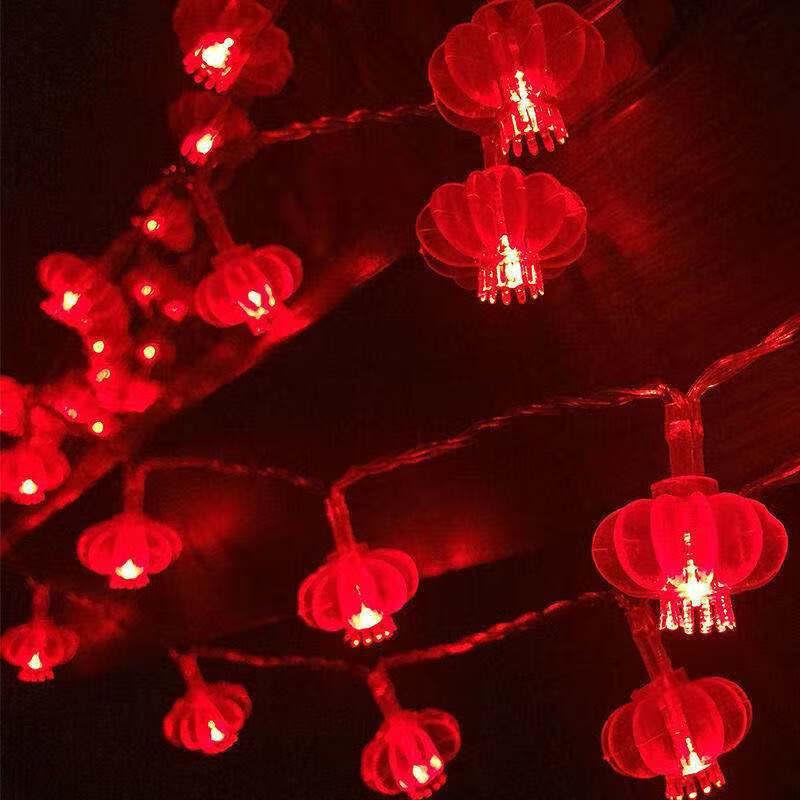 Spring Festival Red Lantern Solar USB String Lights
Spring Festival Red Lantern Solar USB String Lights