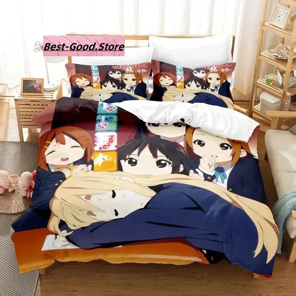 K-ON! Beding Set Single Twin Printed Bed Linen Set With Pilowcase Bed Soft Duvet Cover Soft Single Double Quen Super King-Sized Dimensionsd Dimensions 135*200cm Eu-Single
K-ON! Beding Set Single Twin Printed Bed Linen Set With Pilowcase Bed Soft Duvet Cover Soft Single Double Quen Super King-Sized Dimensionsd Dimensions 135*200cm Eu-Single