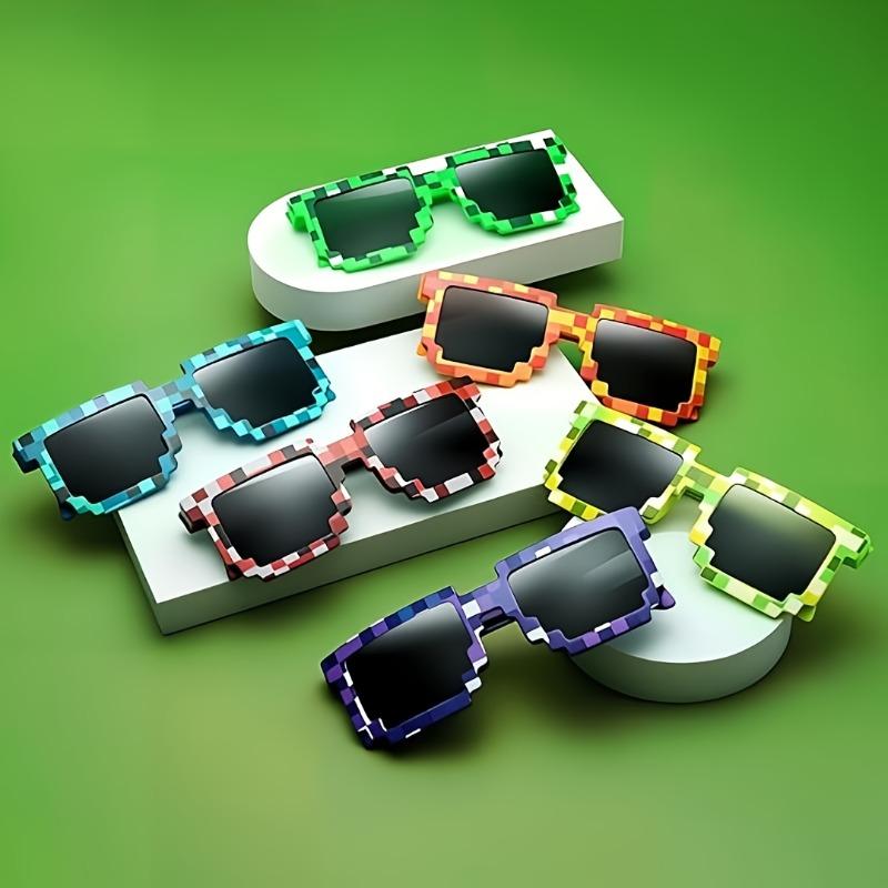 7Pcs Pixel Sunglasses Miner Party Retro Pixel Glasses for Adults Party Favors for Birthdays and Game Events Supplies
7Pcs Pixel Sunglasses Miner Party Retro Pixel Glasses for Adults Party Favors for Birthdays and Game Events Supplies