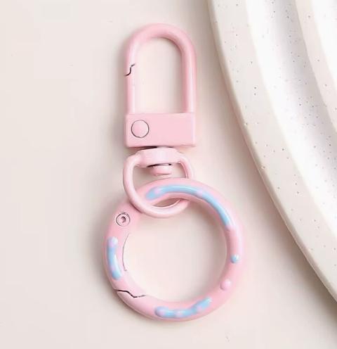 Metal Keychain with Carabiner Clip and Round Spring Gate Ring Durable Alloy Key Holder for Keys and Accessories one size
Metal Keychain with Carabiner Clip and Round Spring Gate Ring Durable Alloy Key Holder for Keys and Accessories one size