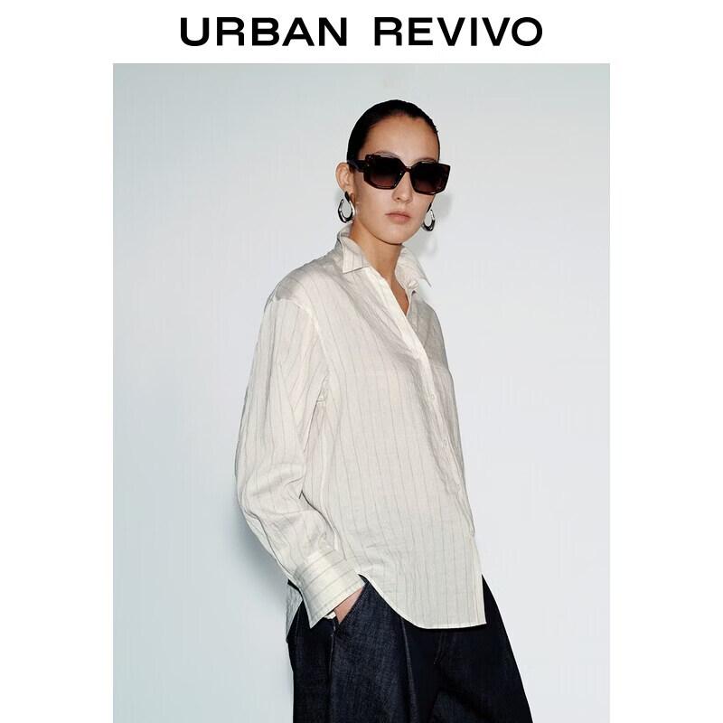 UR2026 Women s Striped V-Neck Casual Shirt S
UR2026 Women s Striped V-Neck Casual Shirt S