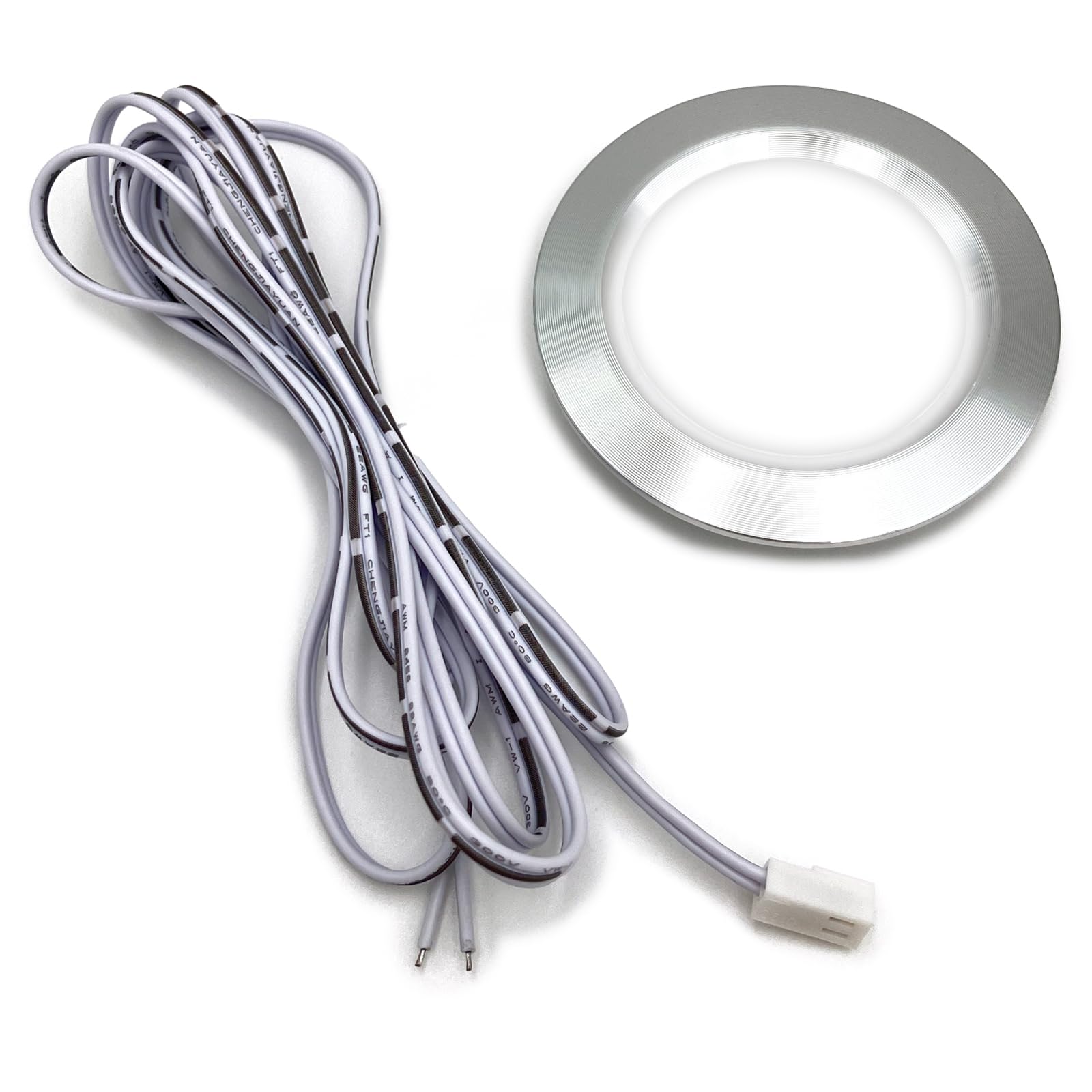 DC 3W Small LED Down Light White 6500K 55mm External 68mm Thickness 14mm Cable 2m Bulb Single Item білий
DC 3W Small LED Down Light White 6500K 55mm External 68mm Thickness 14mm Cable 2m Bulb Single Item білий