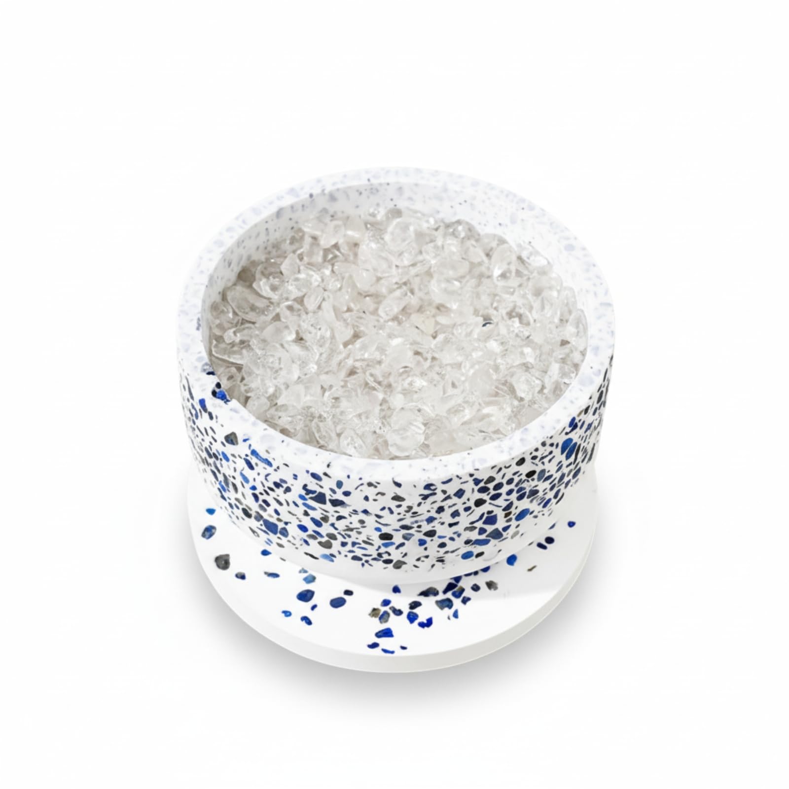 S.T.S.G Crystal Pebbles for Purification, with Chips, Power Stone, Entryway, Protection from Evil, Interior, Purifying Dish, Feng Shui (Terrazzo Blue)
S.T.S.G Crystal Pebbles for Purification, with Chips, Power Stone, Entryway, Protection from Evil, Interior, Purifying Dish, Feng Shui (Terrazzo Blue)