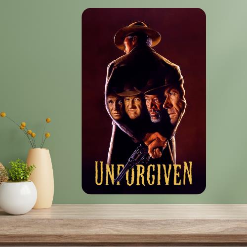 Unforgiven Classic Movie Metal Poster Sign 20x30cm(7.8x11.8inch)
Unforgiven Classic Movie Metal Poster Sign 20x30cm(7.8x11.8inch)
