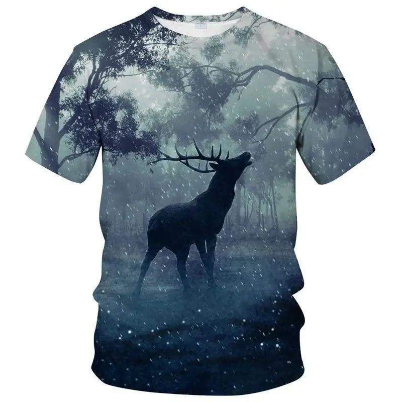 Літня чоловіча мода 3D-принт тварини олень повсякденна футболка Хараджуку ретро весела мішкувата великого розміру з круглим вирізом та коротким рукавом 6XL
Літня чоловіча мода 3D-принт тварини олень повсякденна футболка Хараджуку ретро весела мішкувата великого розміру з круглим вирізом та коротким рукавом 6XL