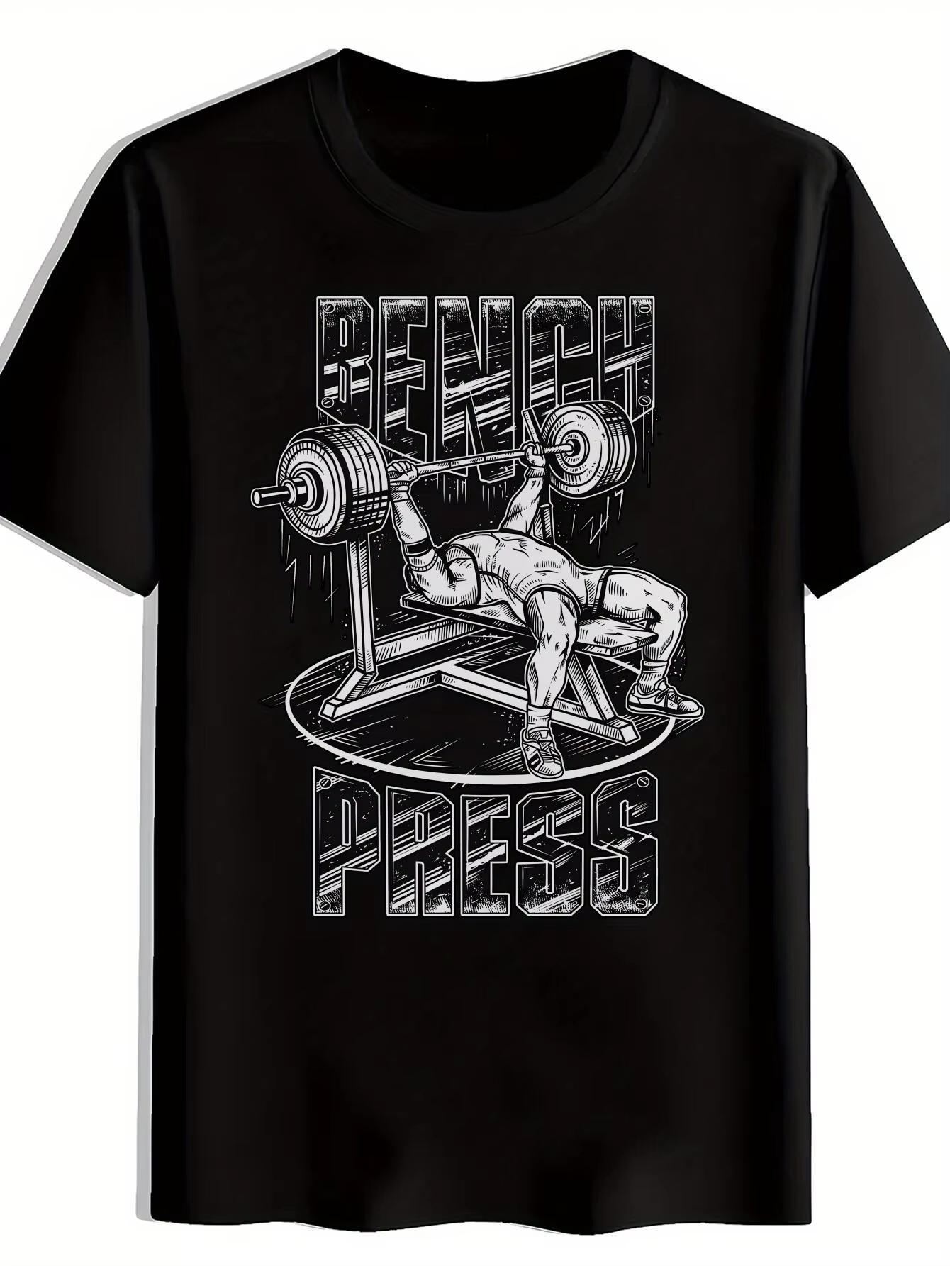 Men S Motivational Bench Press Graphic T-Shirt Casual Crew Neck Short Sleeve Summer Essential for Fitness Leisure - Men s Sum... S разноцветный
Men S Motivational Bench Press Graphic T-Shirt Casual Crew Neck Short Sleeve Summer Essential for Fitness Leisure - Men s Sum... S разноцветный