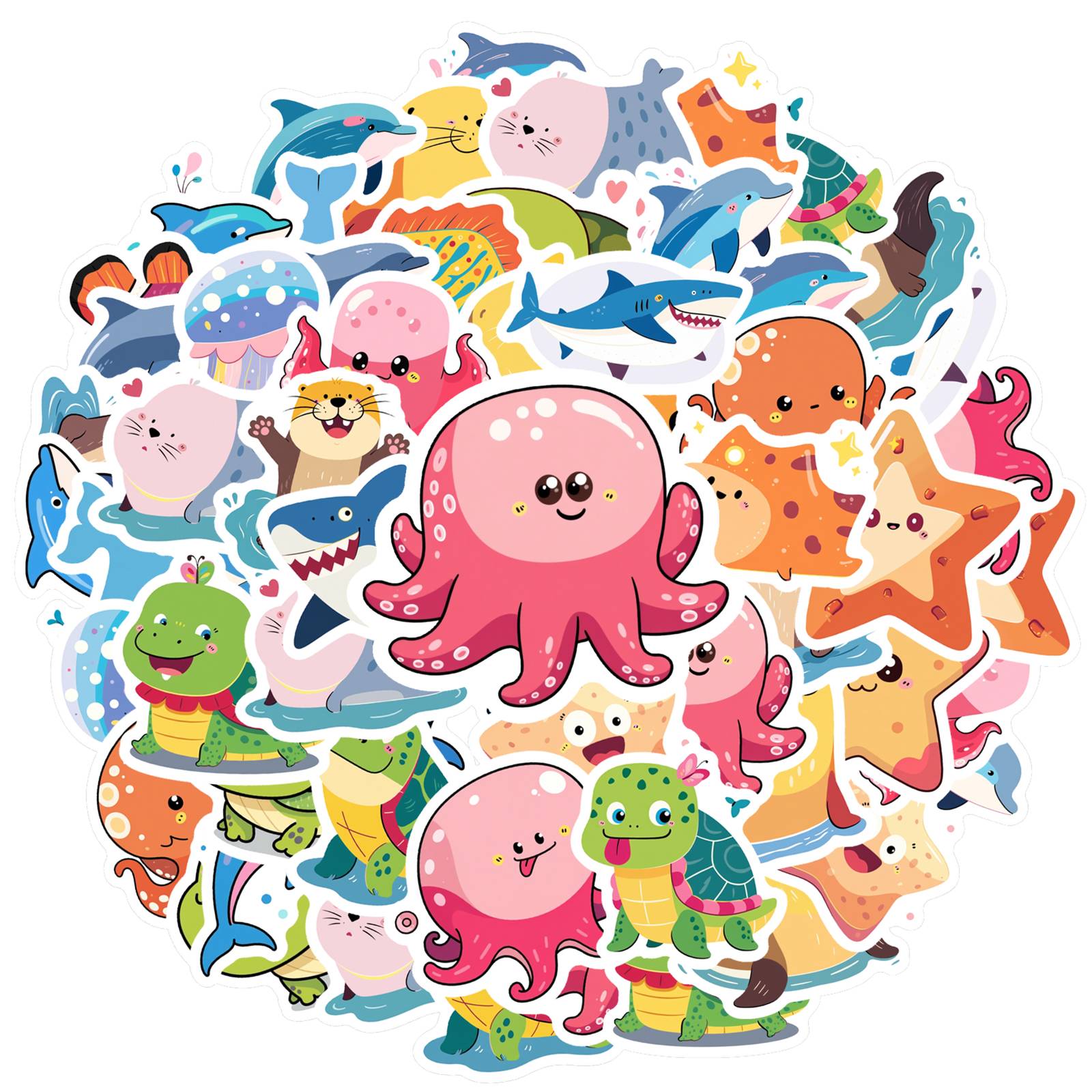 35pcs Cute Sea Life Stickers Playful Ocean Animals Animal Stickers Stickers For Laptop Luggage Scrapbook Diary
35pcs Cute Sea Life Stickers Playful Ocean Animals Animal Stickers Stickers For Laptop Luggage Scrapbook Diary