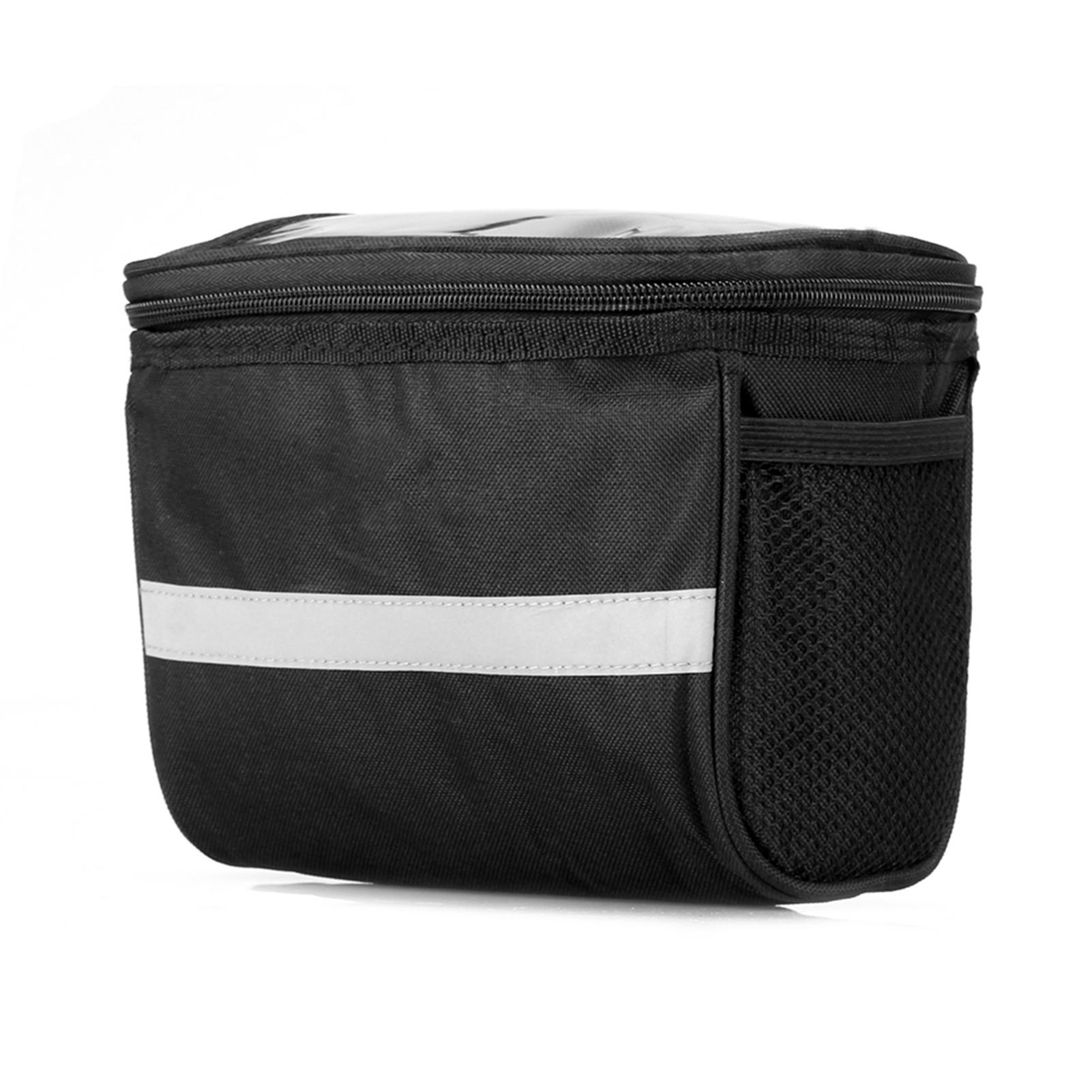 Cycle Bike Bicycle Insulated Front Bag MTB Bike Handlebar Bag Basket Pannier Cooler Bag with Reflective Strip Black чорний
Cycle Bike Bicycle Insulated Front Bag MTB Bike Handlebar Bag Basket Pannier Cooler Bag with Reflective Strip Black чорний