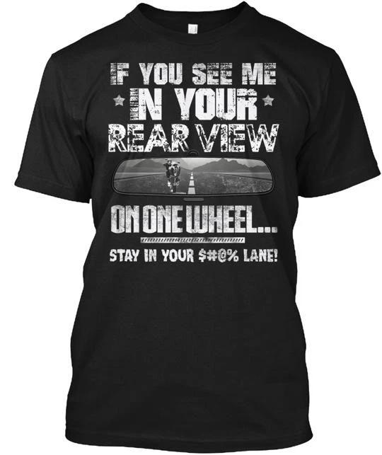 Rear View One Wheel Exclusive TTshirt Made in the USA Size S to 5XL S
Rear View One Wheel Exclusive TTshirt Made in the USA Size S to 5XL S