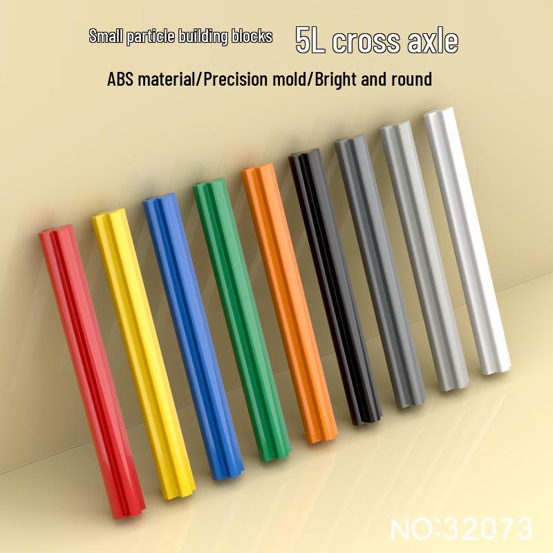 DIY Small Particle Tech Axle 32073: 5L Cross Axle Building Block Toy Assembly 0.1kg (approx. 144 pcs) светло-серый
DIY Small Particle Tech Axle 32073: 5L Cross Axle Building Block Toy Assembly 0.1kg (approx. 144 pcs) светло-серый