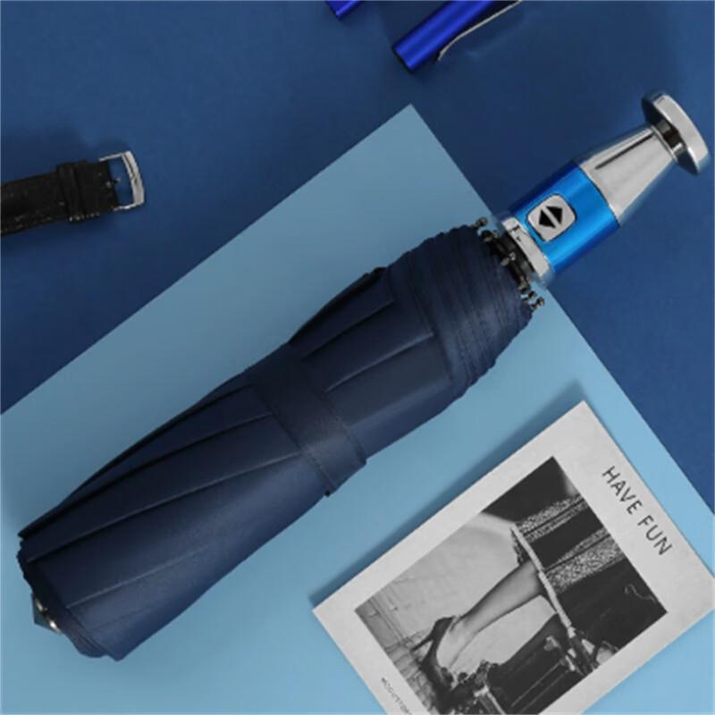 Xi Meng Yuan Fully Automatic 10-Rib Triple Fold Sun & Rain Umbrella
Xi Meng Yuan Fully Automatic 10-Rib Triple Fold Sun & Rain Umbrella