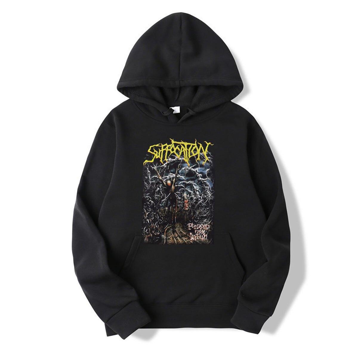 Hot Suffocation Band Black hoodies Cotton S 234XL RM320 long or sleeves L
Hot Suffocation Band Black hoodies Cotton S 234XL RM320 long or sleeves L