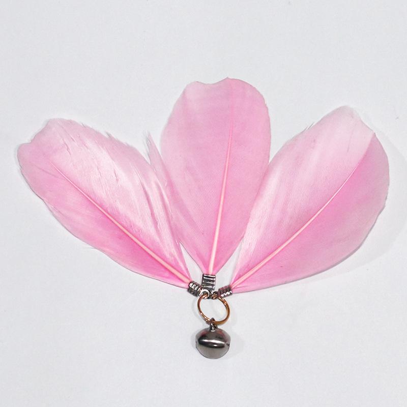 Feather Cat Teaser Wand Replacement Head & DIY Accessories with Bell As shown
Feather Cat Teaser Wand Replacement Head & DIY Accessories with Bell As shown