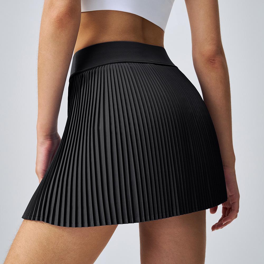 Women s Slim Fit Pleated Tennis Skirt with Moisture-Wicking, Sweat-Absorbent Safety Shorts and Elastic Waist for Yoga and Fitness. Medium
Women s Slim Fit Pleated Tennis Skirt with Moisture-Wicking, Sweat-Absorbent Safety Shorts and Elastic Waist for Yoga and Fitness. Medium