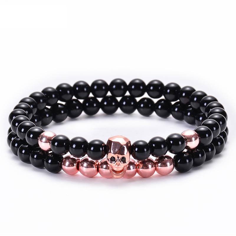 JYL TS Bracelet Men s Skull Design Bold Enhances Courage & Unique Charm Rose Gold-Skull
JYL TS Bracelet Men s Skull Design Bold Enhances Courage & Unique Charm Rose Gold-Skull