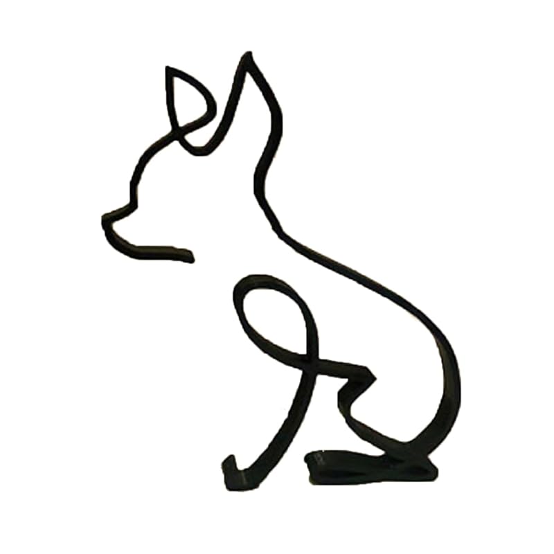 dog figurine interior garden Fashionable miscellaneous goods wire art cute dog object (Chihuahua)
dog figurine interior garden Fashionable miscellaneous goods wire art cute dog object (Chihuahua)