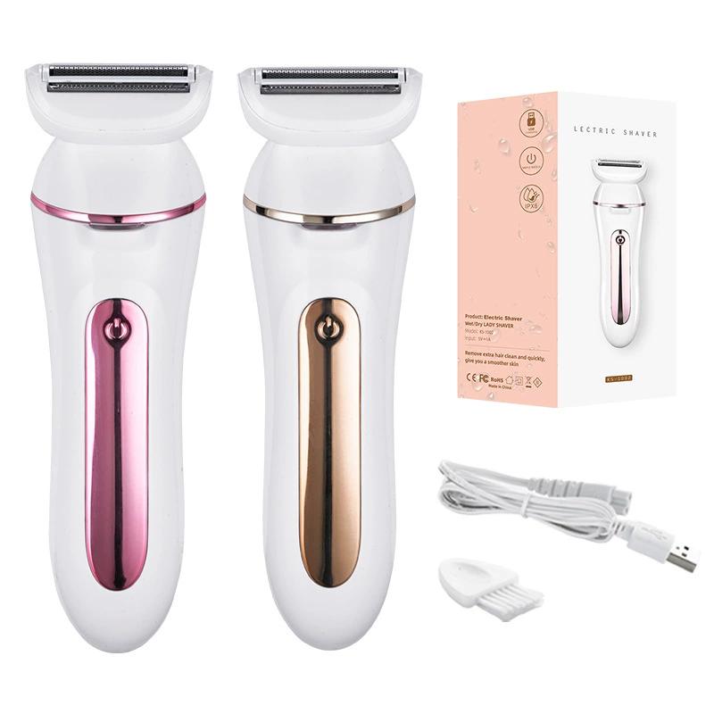 Depiladora eléctrica portátil para mujer, afeitadora corporal para piernas y axilas, sin dolor
Depiladora eléctrica portátil para mujer, afeitadora corporal para piernas y axilas, sin dolor