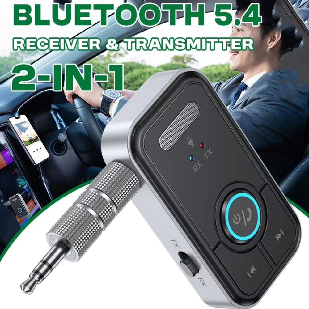 Mini Bluetooth 5.3 Receiver Transmitter 2 in 1 Audio Transmitter Receiver Cell Phone срібний 
Mini Bluetooth 5.3 Receiver Transmitter 2 in 1 Audio Transmitter Receiver Cell Phone срібний