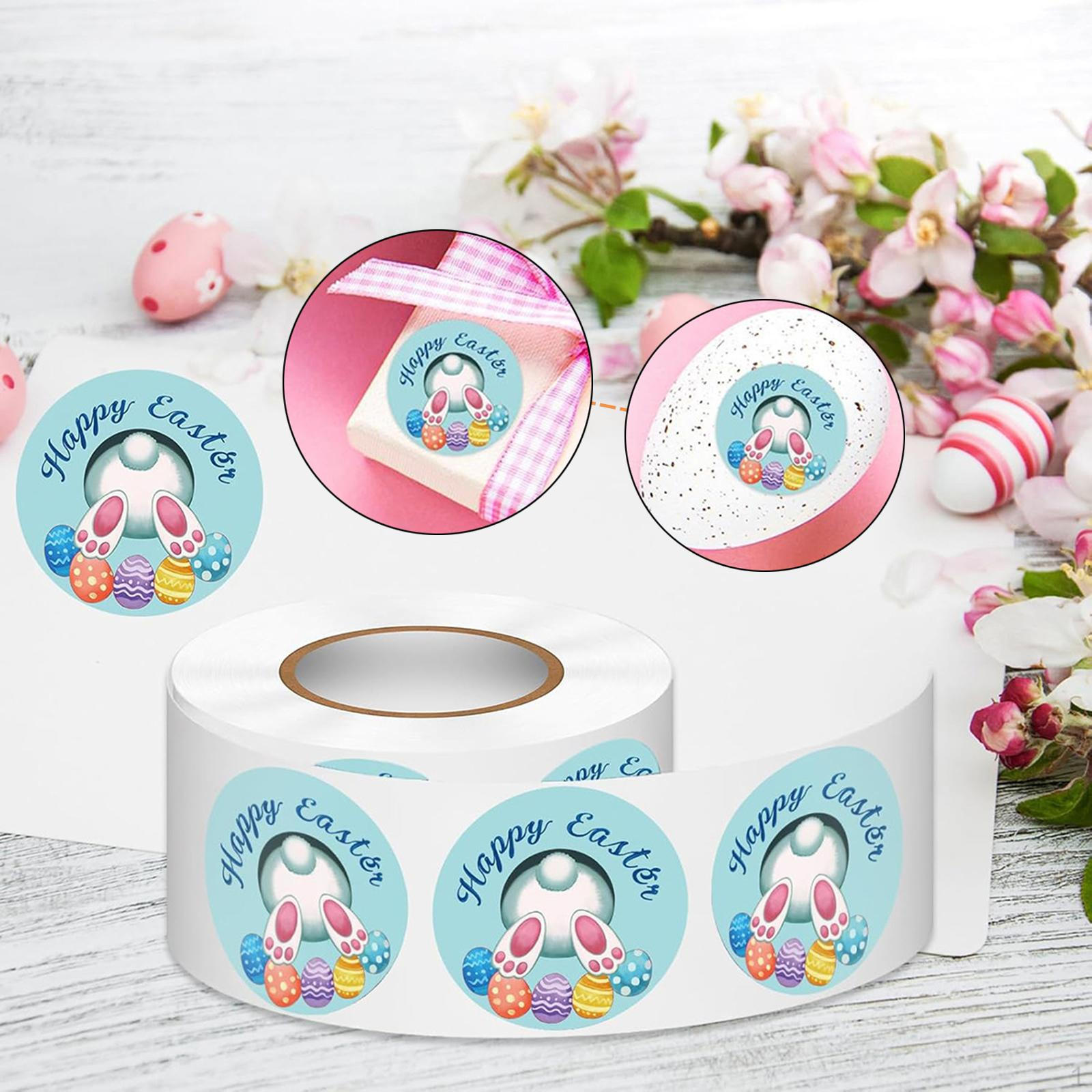 500Pcs Easter Stickers Seals Round 1 Roll 25 mm Tags for Greeting Cards Holiday Decoration
500Pcs Easter Stickers Seals Round 1 Roll 25 mm Tags for Greeting Cards Holiday Decoration
