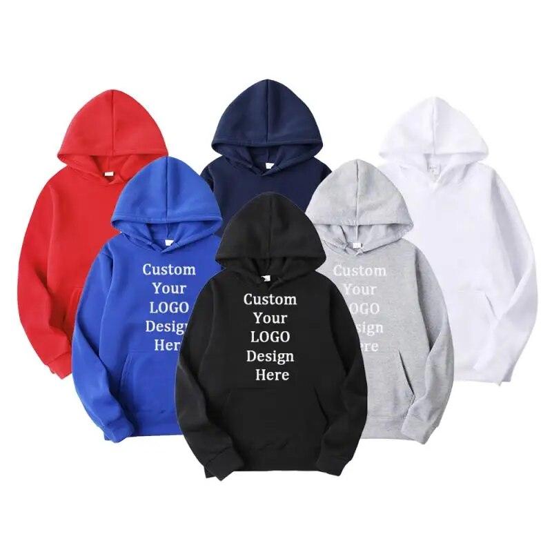 Men Women Text Photo Hoodie Autumn Winter Personalized Customize Sweatshirts Polluver Fashion Unisex Fleece Sport Tops
Men Women Text Photo Hoodie Autumn Winter Personalized Customize Sweatshirts Polluver Fashion Unisex Fleece Sport Tops