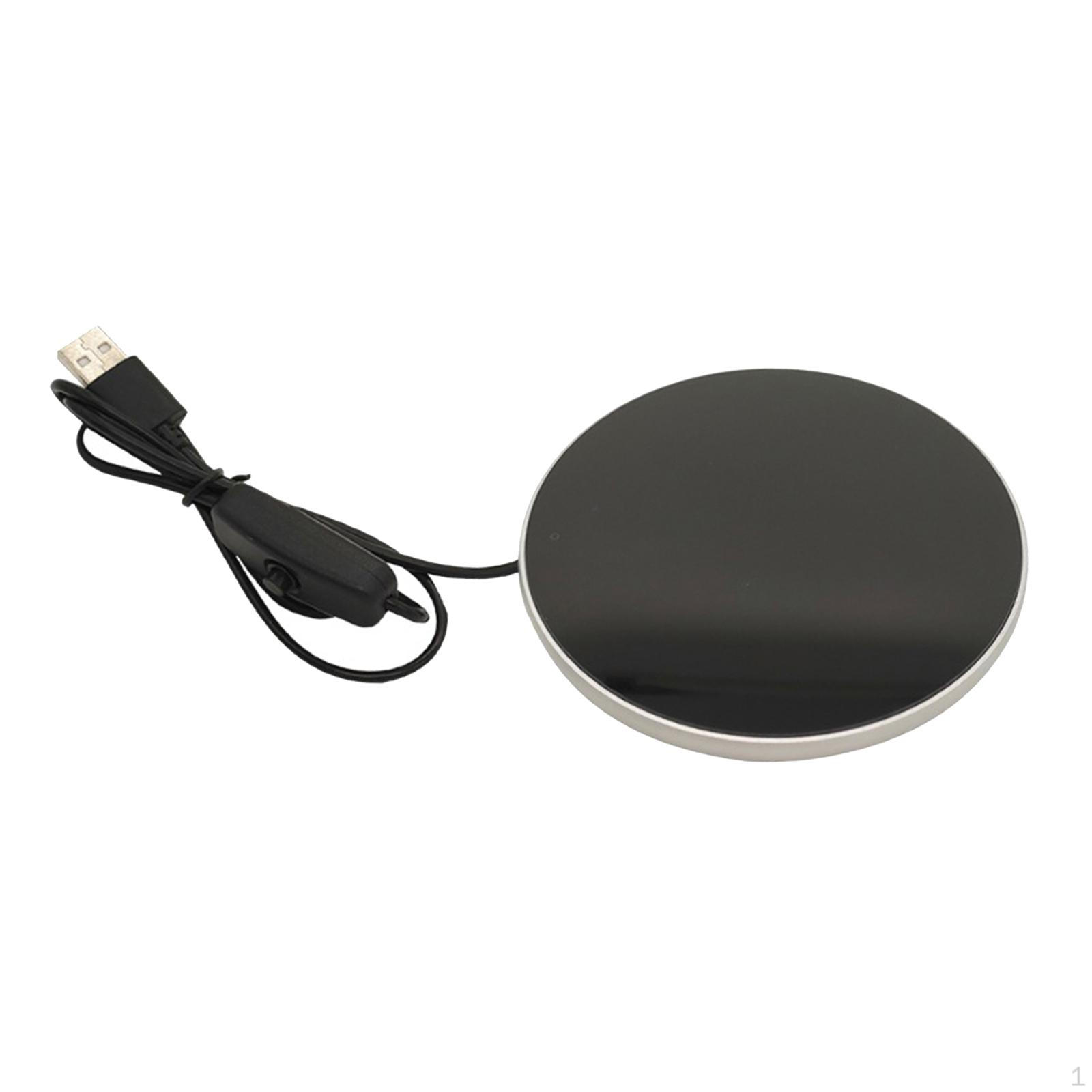 Electric Cup Warmer Heating Plate Constant Insulation Pad Fittings Mat for Office Argent
Electric Cup Warmer Heating Plate Constant Insulation Pad Fittings Mat for Office Argent