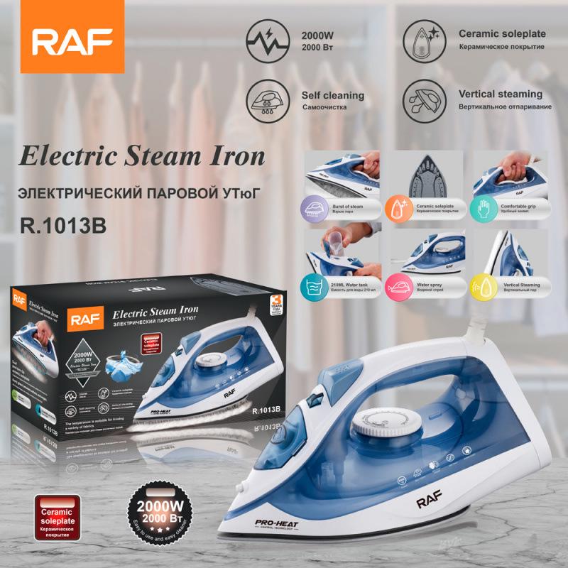RAF European Standard Portable Handheld Steam Iron EU Standard
RAF European Standard Portable Handheld Steam Iron EU Standard