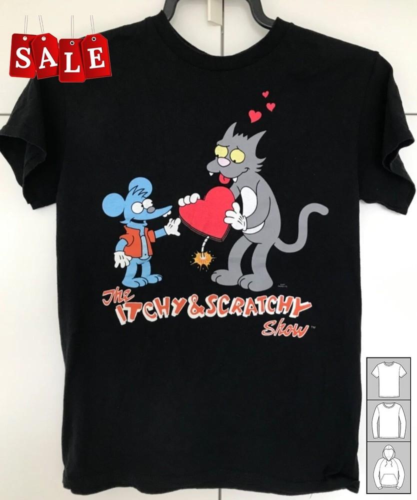 New Popular The Simpsons Itchy amp Scratchy Show Gift For Fans Men All Size JM284 Unisex T-Shirt S
New Popular The Simpsons Itchy amp Scratchy Show Gift For Fans Men All Size JM284 Unisex T-Shirt S