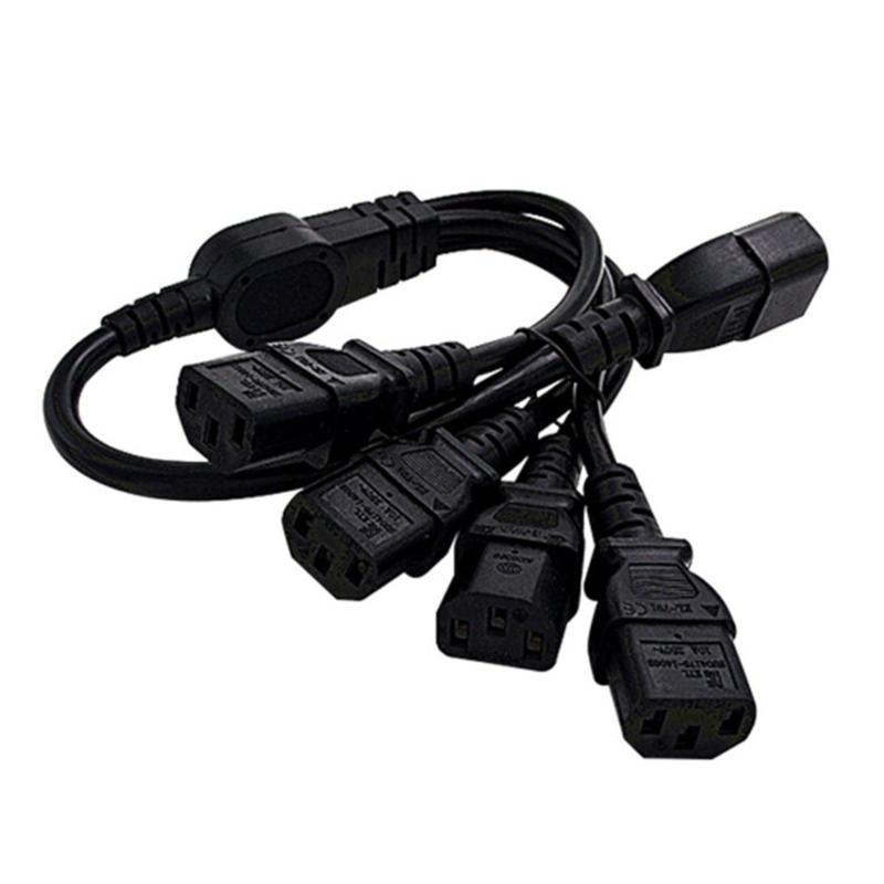 PDU Computer r C14 to 4xC13 Power Cable for Multiple Device Connection Connect 4Devices to One Outlet Wire
PDU Computer r C14 to 4xC13 Power Cable for Multiple Device Connection Connect 4Devices to One Outlet Wire