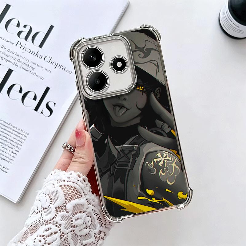 V-Valorant Game Black Cool Soft Phone Case For Xiaomi Redmi Note 14 15 Pro Plus 13 12 11S 11T 5G 10 9S 9 Plating Anti-Fall Funda Redmi Note 13 4G
V-Valorant Game Black Cool Soft Phone Case For Xiaomi Redmi Note 14 15 Pro Plus 13 12 11S 11T 5G 10 9S 9 Plating Anti-Fall Funda Redmi Note 13 4G