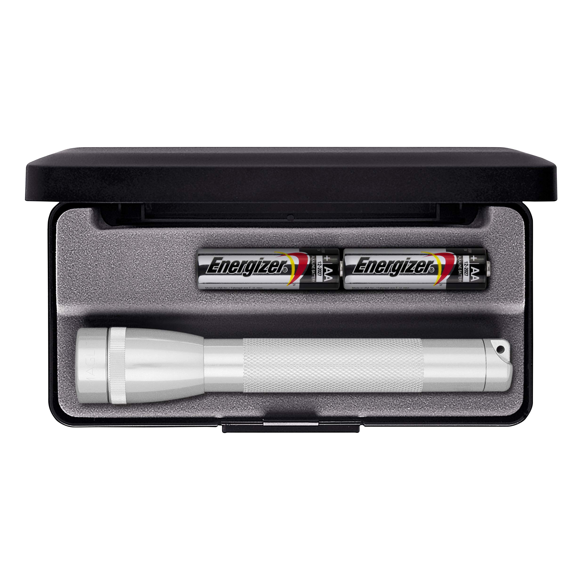 MAGLITE MAG-LITE M2A10L Mini Maglite 2AA Mini Flashlight Handheld Flashlight Silver
MAGLITE MAG-LITE M2A10L Mini Maglite 2AA Mini Flashlight Handheld Flashlight Silver