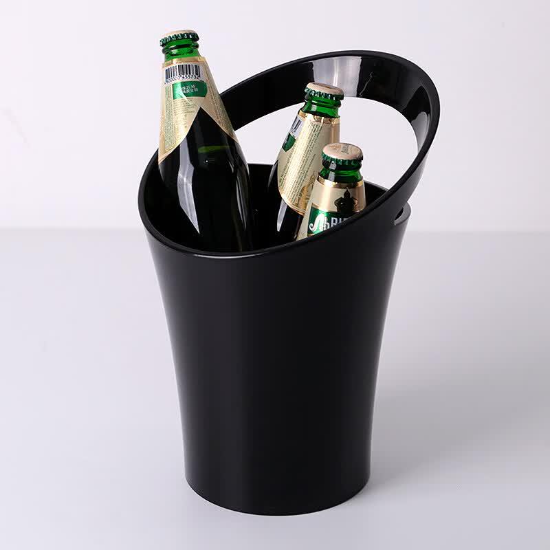 Plastic Slanted Ice Bucket with Handle
Plastic Slanted Ice Bucket with Handle
