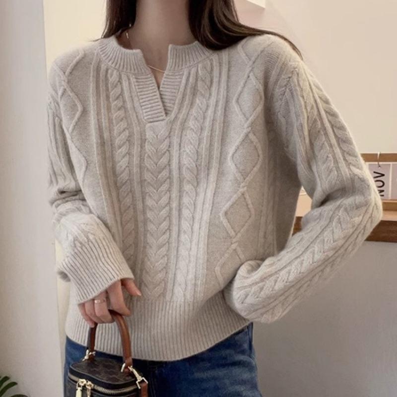 Модный свободный свитер-поддева с пеньковым узором, новинка осени и зимы, повседневный универсальный свитер с длинным рукавом для женщин onesize абрикосовый
Модный свободный свитер-поддева с пеньковым узором, новинка осени и зимы, повседневный универсальный свитер с длинным рукавом для женщин onesize абрикосовый