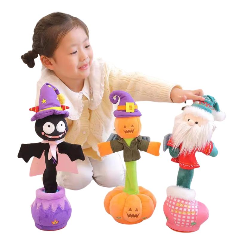 Creative 40cm Electric Plush Dolls Dancing Animals Super Soft Dolls Cartoon Santa Claus Bats Pumpkin Toy Halloween Birthday Gift about 40cm battery
Creative 40cm Electric Plush Dolls Dancing Animals Super Soft Dolls Cartoon Santa Claus Bats Pumpkin Toy Halloween Birthday Gift about 40cm battery
