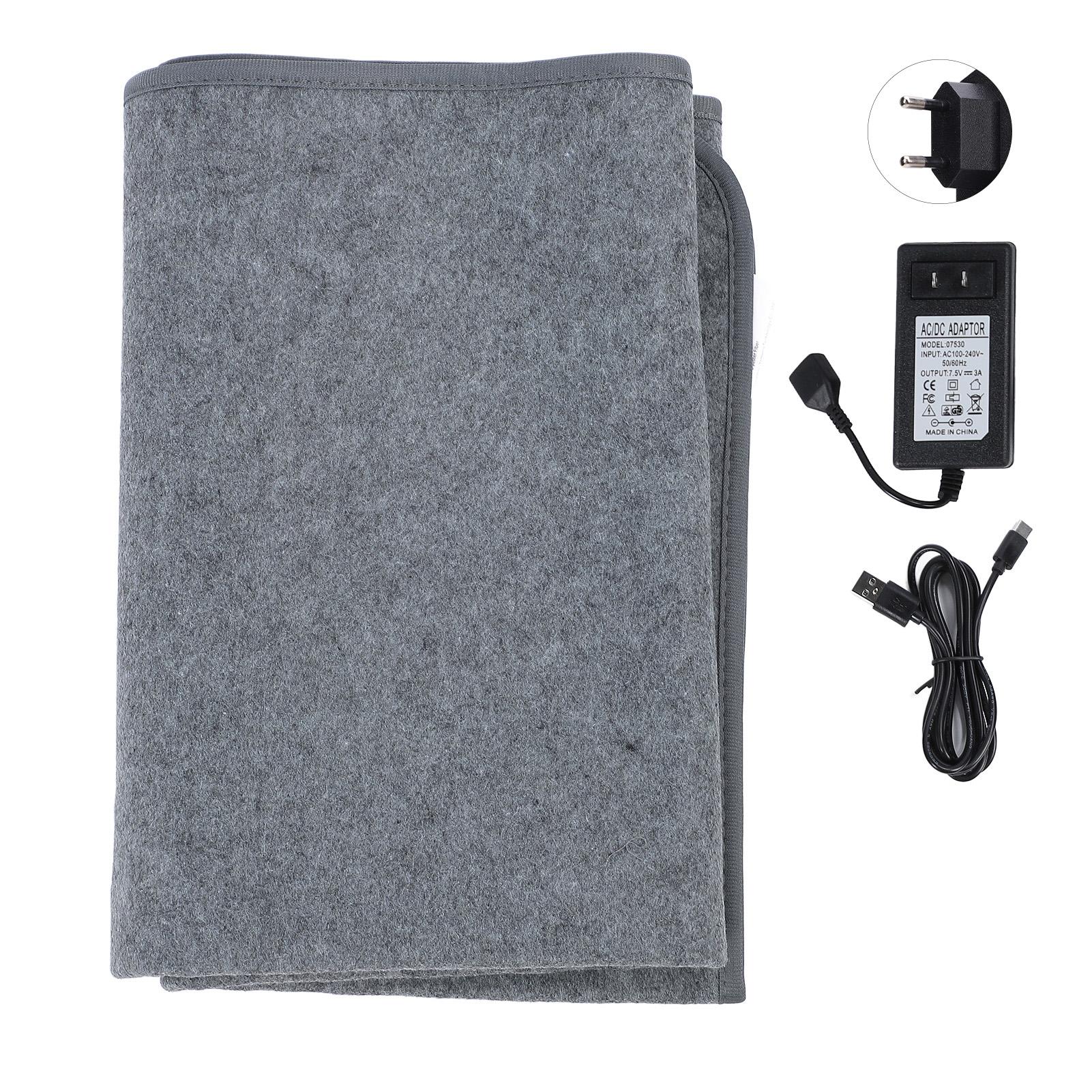 160 X 80cm Electric Heated Blanket Fast Heating 60℃ 3 Temperatures Washable Electric Bed Warmer for US Plug
160 X 80cm Electric Heated Blanket Fast Heating 60℃ 3 Temperatures Washable Electric Bed Warmer for US Plug