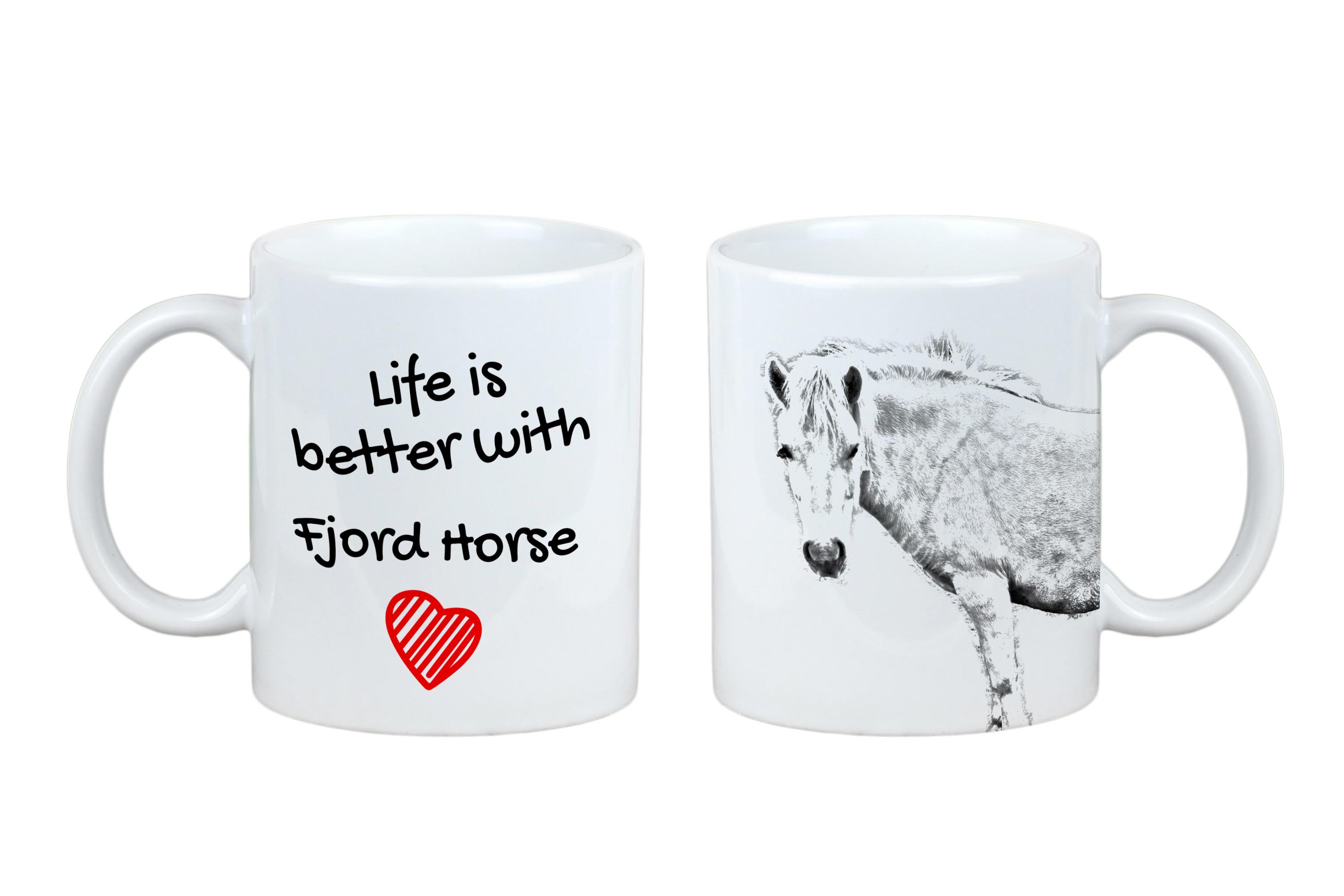 Fjord Horse - mug with a horse, mug with a photo, personalized gift from the Art-Dog brand білий
Fjord Horse - mug with a horse, mug with a photo, personalized gift from the Art-Dog brand білий