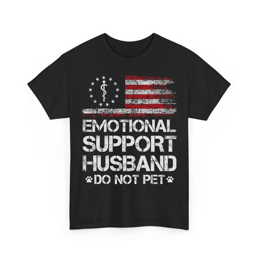 Emotional Support Husband Do Not Pet Vintage American Flag Unisex TShirt Unisex T-Shirt XXXL
Emotional Support Husband Do Not Pet Vintage American Flag Unisex TShirt Unisex T-Shirt XXXL