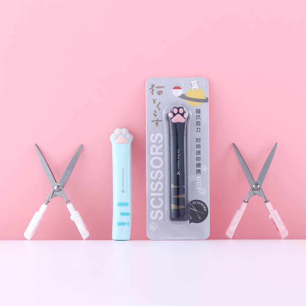 Portable Novelty Mini Girl Gift Stainless Steel Cat Paw Scissors Folding Design Hand Scissors
Portable Novelty Mini Girl Gift Stainless Steel Cat Paw Scissors Folding Design Hand Scissors