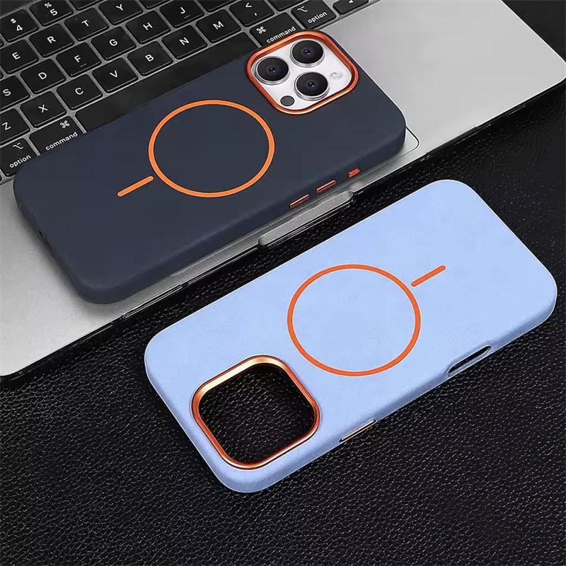Роскошный чехол для телефона Magsafe из ТПУ кожи для iPhone 16 15 14 13 Pro Max с магнитной беспроводной зарядкой и противоударным покрытием из сплава iPhone 13 светло-фиолетовый
Роскошный чехол для телефона Magsafe из ТПУ кожи для iPhone 16 15 14 13 Pro Max с магнитной беспроводной зарядкой и противоударным покрытием из сплава iPhone 13 светло-фиолетовый