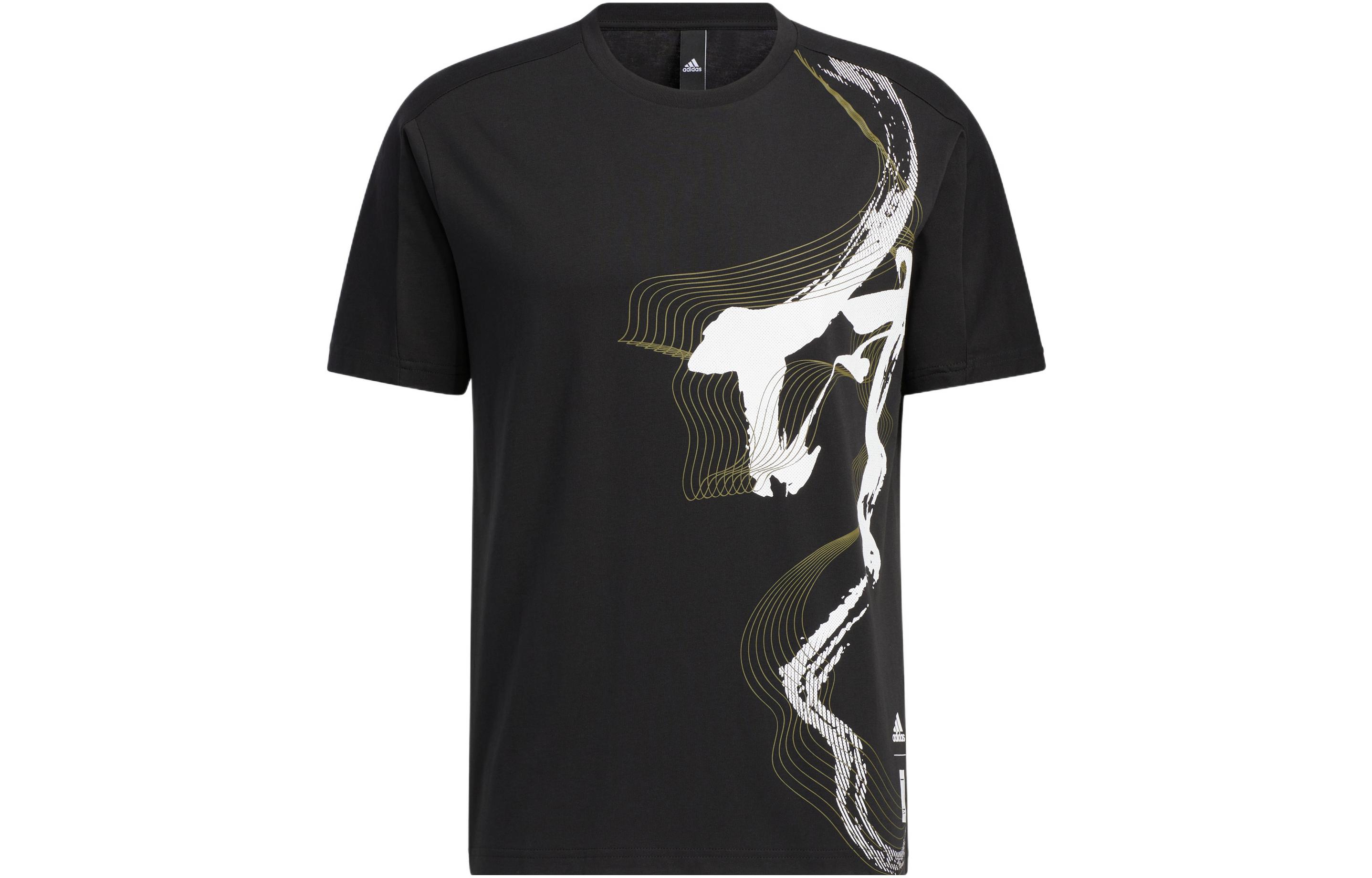 Adidas T Shirts Men s Black Crew Neck Moderate Straight Fit HE5168 L
Adidas T Shirts Men s Black Crew Neck Moderate Straight Fit HE5168 L