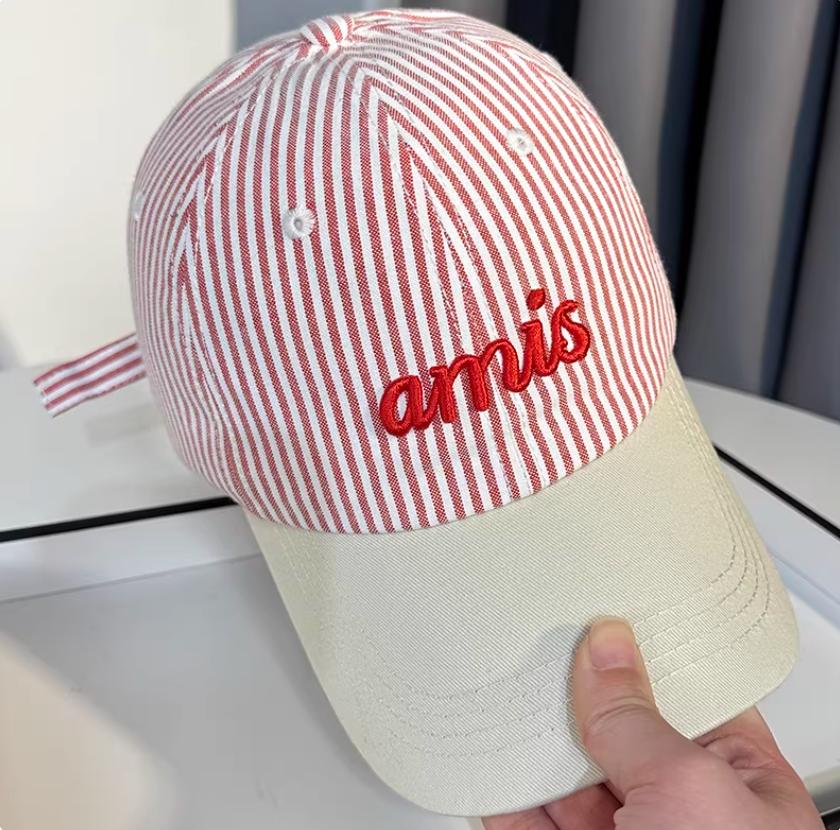 Fashion Wide Brim Cotton Baseball Cap Unisex Letter Embroidery Striped Color Block Cute Outdoor Casual Sun Hat Adjustable красный
Fashion Wide Brim Cotton Baseball Cap Unisex Letter Embroidery Striped Color Block Cute Outdoor Casual Sun Hat Adjustable красный