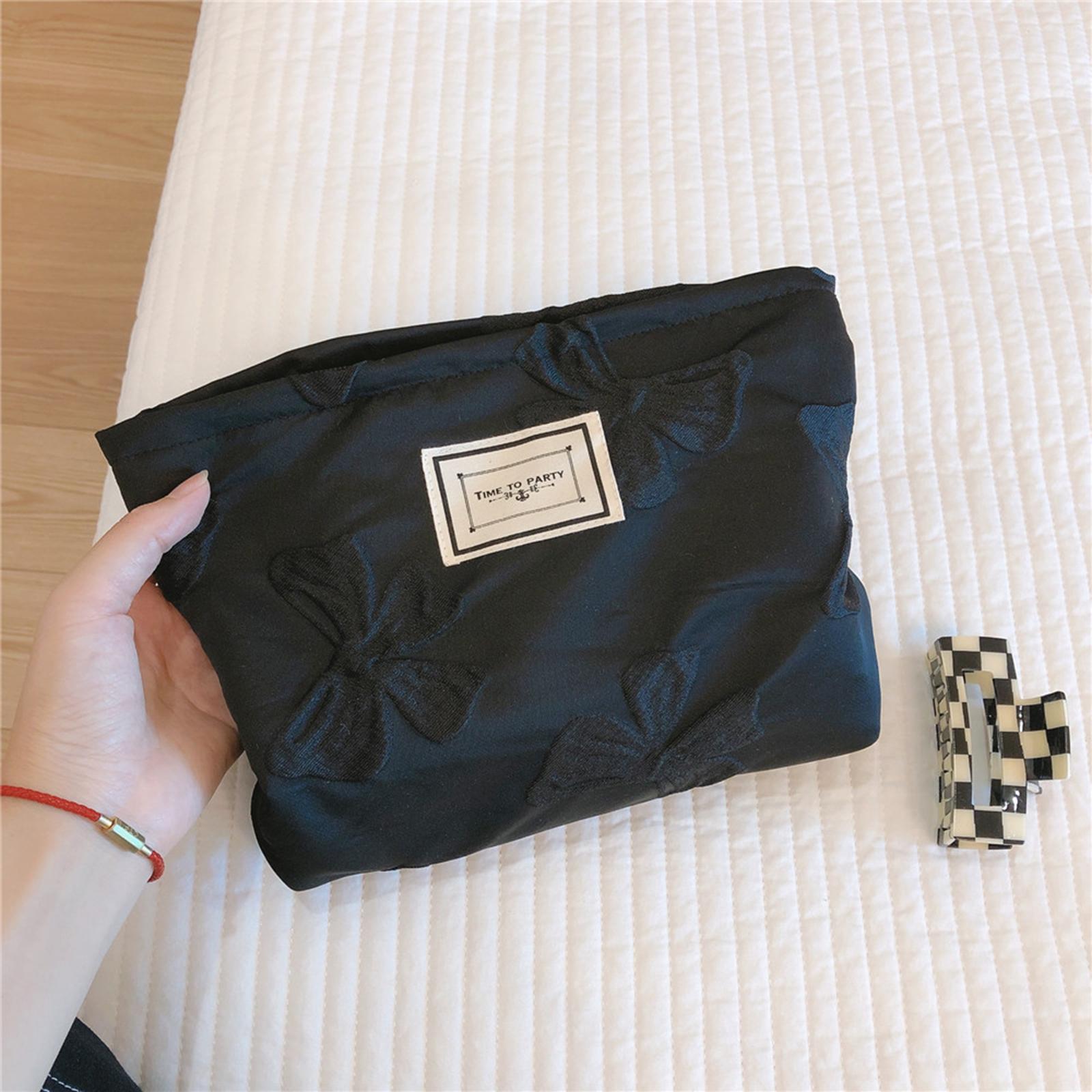 87 Large Canvas Toiletries Women Teen Girls Makeup Storage Pouch Wear-resistant Cosmetic Organizer Travel Bag Black
87 Large Canvas Toiletries Women Teen Girls Makeup Storage Pouch Wear-resistant Cosmetic Organizer Travel Bag Black