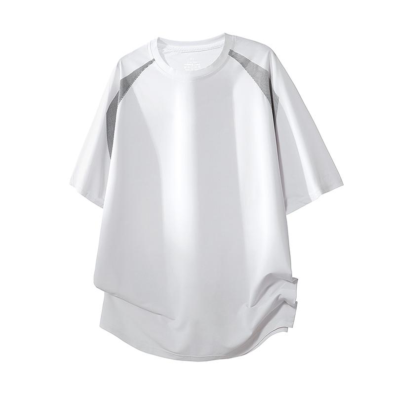 Quick Drying Sports T-shirt Men s Ice Silk Fitness Loose Summer Thin Short Sleeved Running Top M
Quick Drying Sports T-shirt Men s Ice Silk Fitness Loose Summer Thin Short Sleeved Running Top M