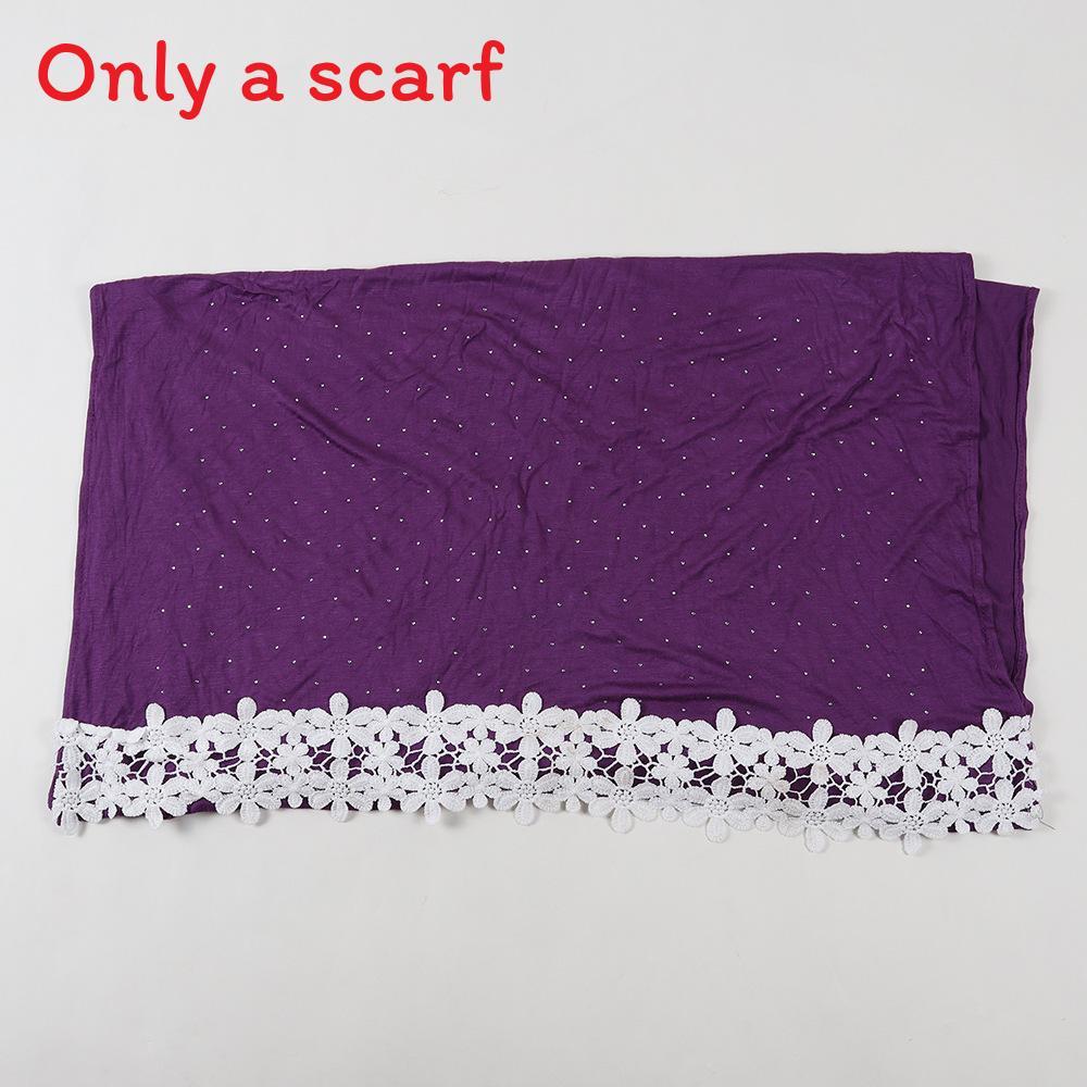 Scarf Accessories Black Chiffon Knit Material With Flower Design And Rhinestone Decor For Women фіолетовий
Scarf Accessories Black Chiffon Knit Material With Flower Design And Rhinestone Decor For Women фіолетовий