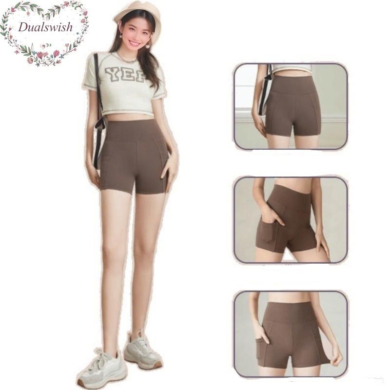 Women s High Waisted Slimming Yoga Shorts Built-in Pockets Tight Fitting Bottom Safety Pants Shark Pants Sports Fitness Shorts With Pocket M коричневий
Women s High Waisted Slimming Yoga Shorts Built-in Pockets Tight Fitting Bottom Safety Pants Shark Pants Sports Fitness Shorts With Pocket M коричневий