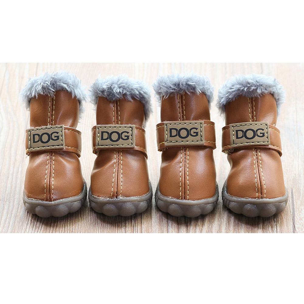 4Pcs/Set Dog Rainshoes Warm Pet Snow Boots Waterproof Soft Winter Pet Dog Shoes Plush PU Non Slip Pet Boots for Chihuahua Bichon 1 коричневий
4Pcs/Set Dog Rainshoes Warm Pet Snow Boots Waterproof Soft Winter Pet Dog Shoes Plush PU Non Slip Pet Boots for Chihuahua Bichon 1 коричневий