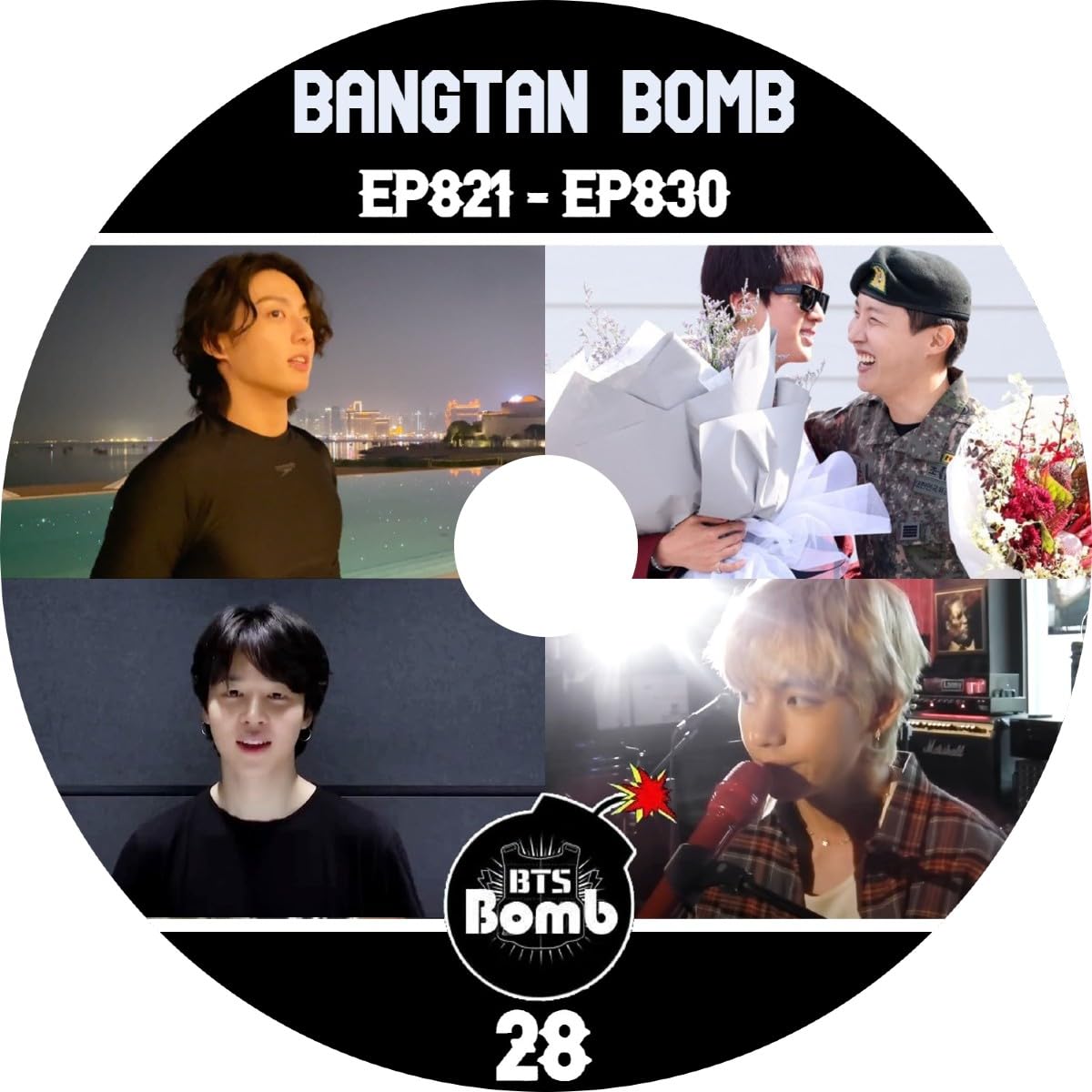 BANGTAN DVD BANGTAN BOMB 28 Bangtan Boys Behind Gook Jimin Tae Tae Jin Hobi RM Japanese subtitles EP821-EP830
BANGTAN DVD BANGTAN BOMB 28 Bangtan Boys Behind Gook Jimin Tae Tae Jin Hobi RM Japanese subtitles EP821-EP830
