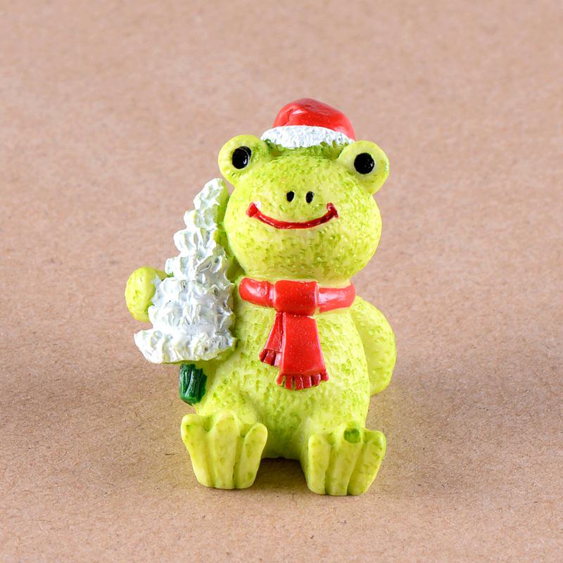 Diy Animal Christmas Resin Mini Landscape Miniature Micro Decoration Garden Home Frog(About 3.2*3.6)
Diy Animal Christmas Resin Mini Landscape Miniature Micro Decoration Garden Home Frog(About 3.2*3.6)
