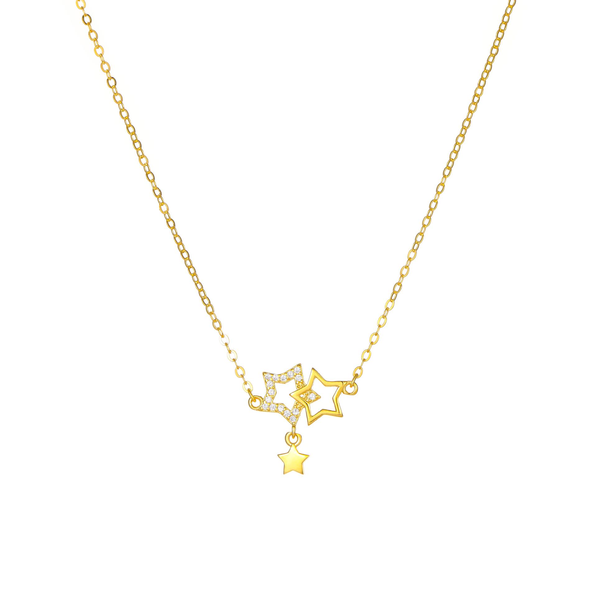 Women’s Pure Silver Star Necklace: Niche Design, High-End Style, Small Clavicle Chain 925 silver
Women’s Pure Silver Star Necklace: Niche Design, High-End Style, Small Clavicle Chain 925 silver