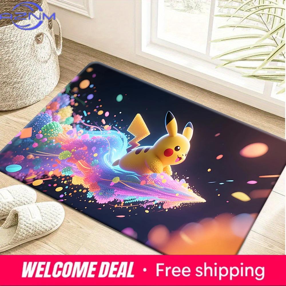 Pokemon Pikachu Colorful Particles Art Print Non-Slip Doormat, Absorbent Floor Mat for Home Decor 40cm x 60cm
Pokemon Pikachu Colorful Particles Art Print Non-Slip Doormat, Absorbent Floor Mat for Home Decor 40cm x 60cm
