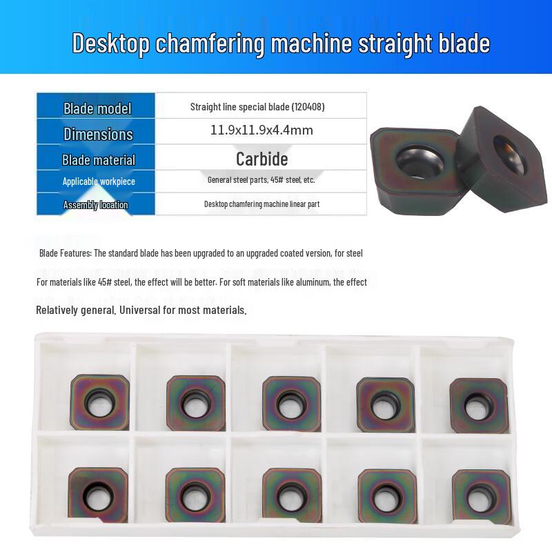 Kaidelong Chamfering Tools & Accessories CN plug (adapter included) One Box
Kaidelong Chamfering Tools & Accessories CN plug (adapter included) One Box